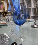 Blue Wine Glass 12oz