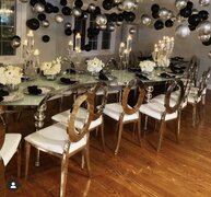 White & Silver Oz Chair