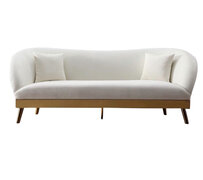 Ivory & Gold Sofa