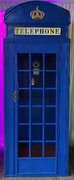 BLUE TELEPHONE BOOTH