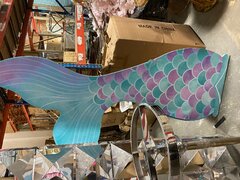 Mermaid Tail Standing Cutout 7FT