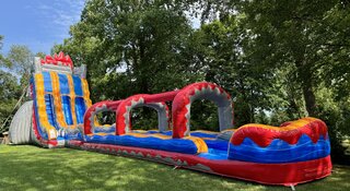 27ft Lava Surge Water Slide