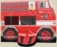 Fire Truck Bounce House