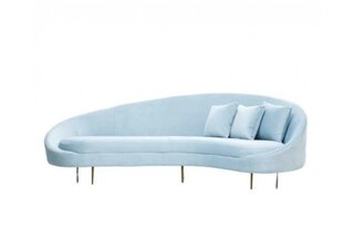 Baby Blue Modern Sofa