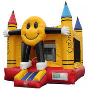 Happy Face Large Bounce House 
