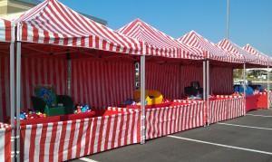 10x10 Carnival game booth 