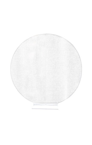 ROUND MESH WALL WHITE