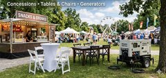 Concessions Tables Chairs and Add-Ons