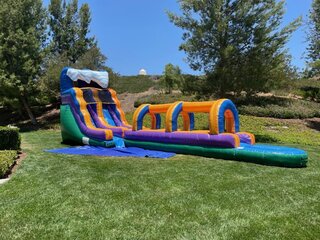 17ft Wave Waterslide with Slip n Slide