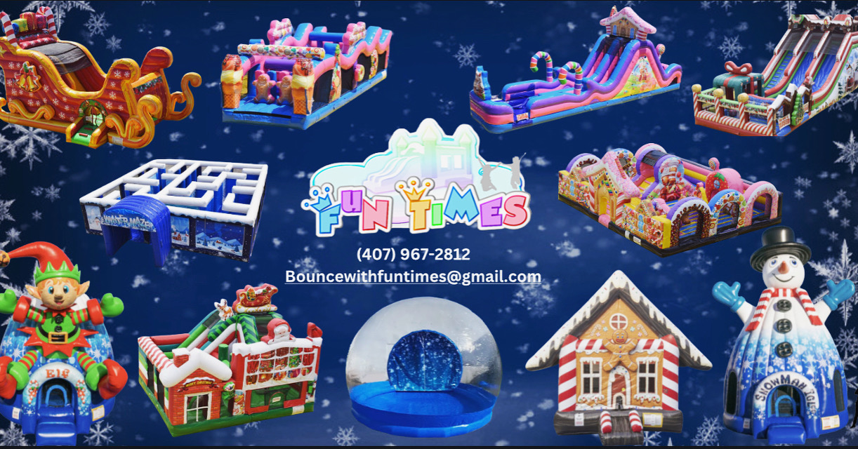 Webster Christmas Bounce House Rentals
