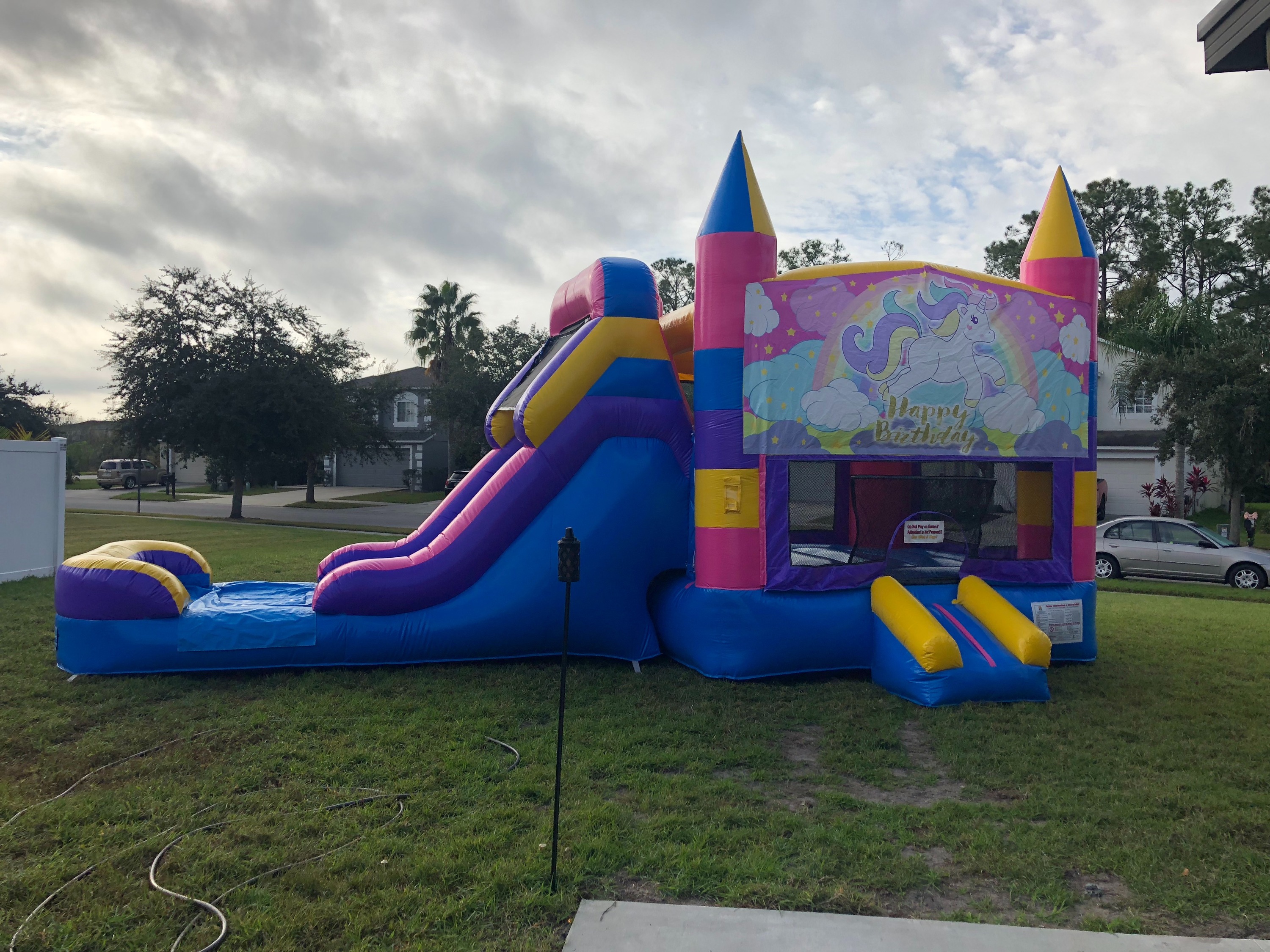 bounce house rental business