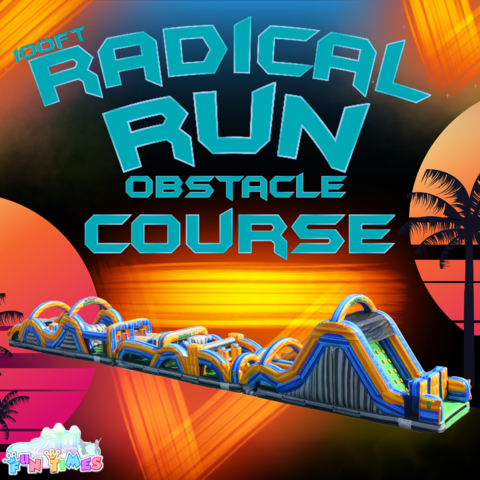 Radical Run 100ft Obstacle Course