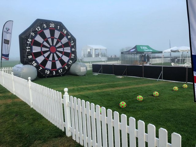 20' Soccer darts / baseball challenge 