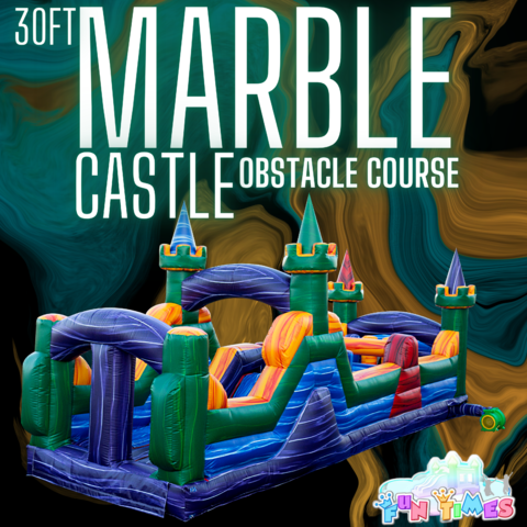 Marble Castle 30ft Obstacle Course