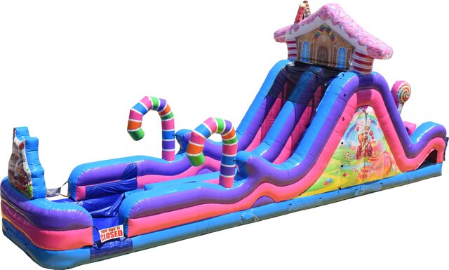 Candy Land 50ft Obstacle Course WET/DRY