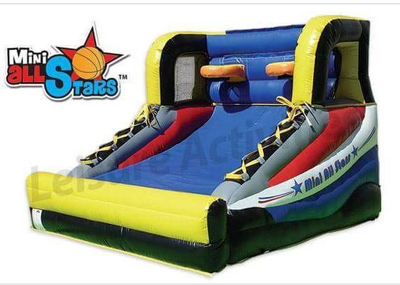 small inflatable basketball