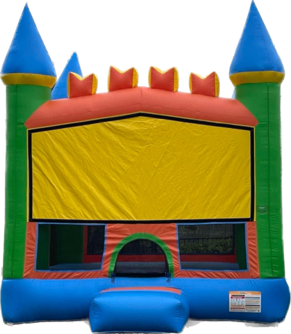 Pastel Castle Bounce House