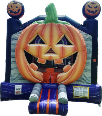Pumpkin Halloween Bounce House