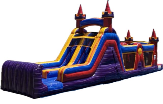 Marble Castle 50ft Obstacle Course WET/DRY