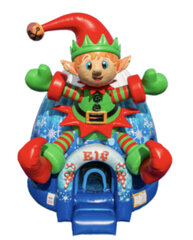 28’ Elf XL Christmas Bounce House