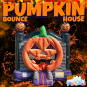 Pumpkin Halloween Bounce House