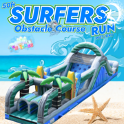 Surfers Run 50ft Obstacle Course WET/DRY