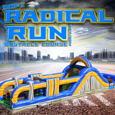 Radical Run 50ft Obstacle Course WET/DRY