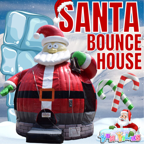 Santa Christmas Bounce House
