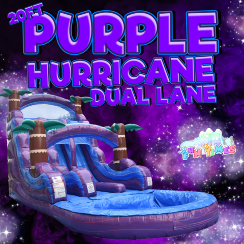 Purple Hurricane DUAL LANE - 20ft