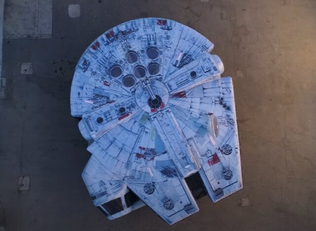  Star Wars Millennium Falcon DRY ONLY