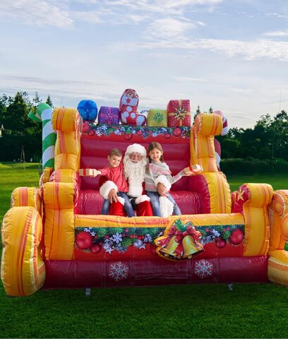 Santa Sleigh Selfie