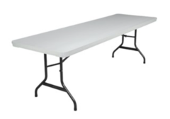 6 Foot Rectangular Table