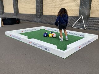 Soccer Pool Game - White