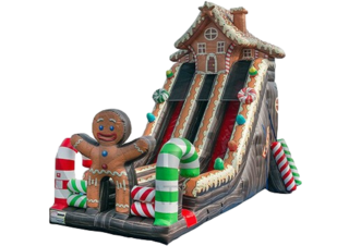 27' Gingerbread House Slide
