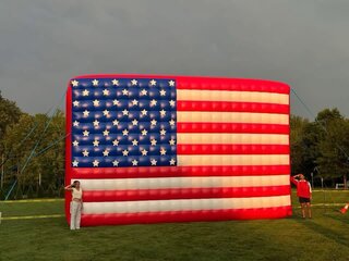 American Flag Inflatable 