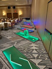 LED 9-Hole Mini Golf 