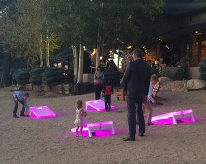 LED Corn Hole (Pair)