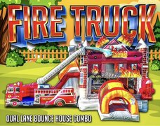 Dual Lane Fire Truck Combo Wet/Dry
