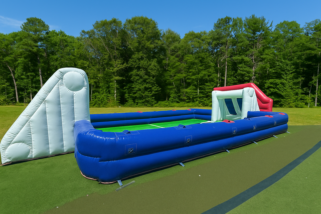 Soccer 3 vs 3 Inflatable Game