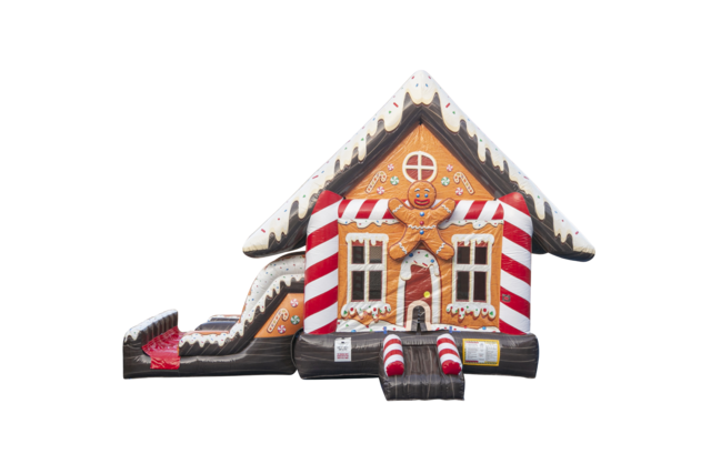 Gingerbread House slide combo