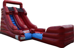 16' Red Marble Slide