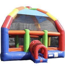 Mega Dome XXL Bouncer with Hoops