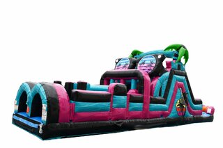 40' Beach Vibe Obstacle Course Wet or Dry