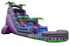 24' Screaming Purple Crush Water Slide