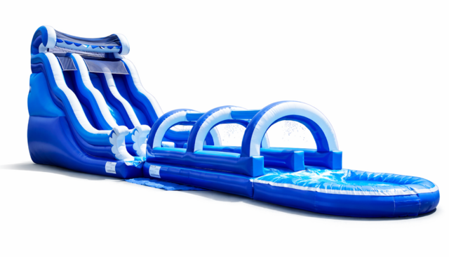 27ft Mega Wave w/ Slip-N-Slide