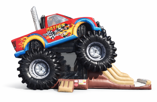 3-D Mayhem Monster Truck Combo