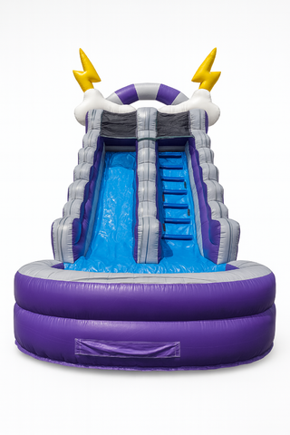 16ft Lightning Lagoon Slide