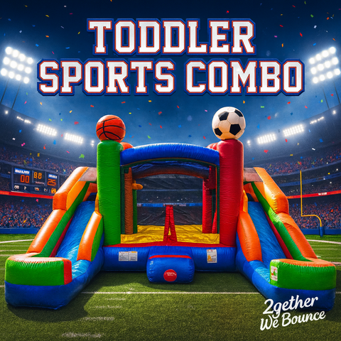 Toddler Sports Arena Double Lane Combo (Wet/Dry)