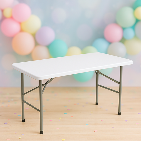 Kids White 4ft Tables