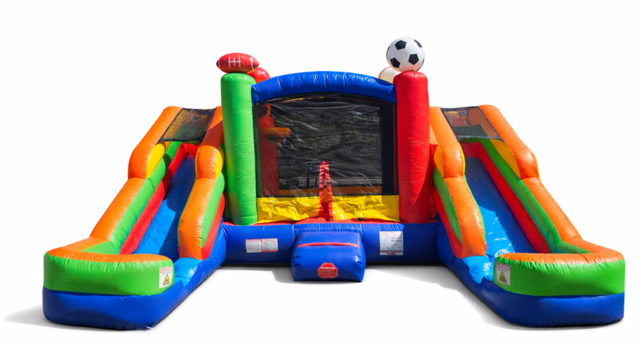 Toddler Sports Arena Double Lane Combo (Wet/Dry)